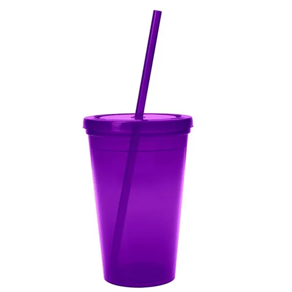 16 Oz. Economy Double Wall Tumbler - 16 Oz. Economy Double Wall Tumbler - Image 5 of 7