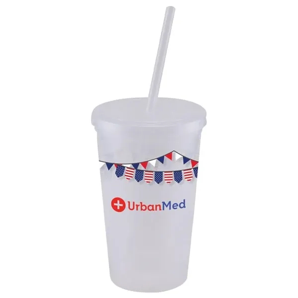 Explore - - Full Color 16 Oz. Double Wall Tumbler Cup - Explore - - Full Color 16 Oz. Double Wall Tumbler Cup - Image 1 of 7