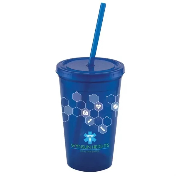 Explore - - Full Color 16 Oz. Double Wall Tumbler Cup - Explore - - Full Color 16 Oz. Double Wall Tumbler Cup - Image 2 of 7