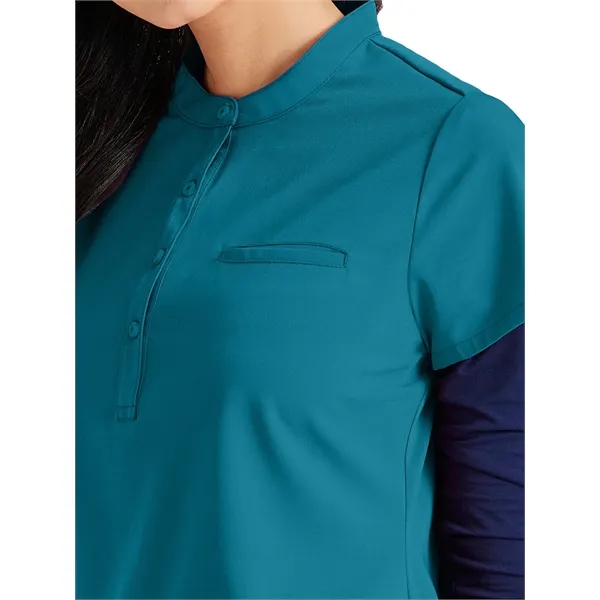 Barco Unify - Women's One-Pocket Henley Style Mission Scr... - Barco Unify - Women's One-Pocket Henley Style Mission Scr... - Image 2 of 20