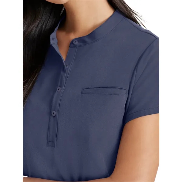 Barco Unify - Women's One-Pocket Henley Style Mission Scr... - Barco Unify - Women's One-Pocket Henley Style Mission Scr... - Image 19 of 20