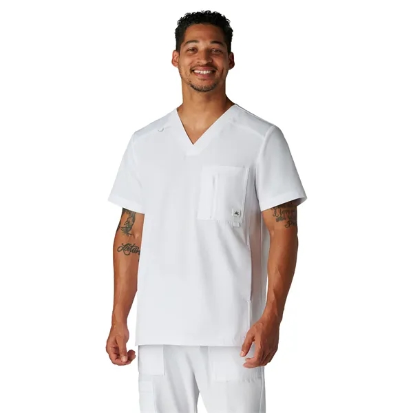 koi - Solis - Men's Four-Pocket V-Neck Caldwell Scrub Top - koi - Solis - Men's Four-Pocket V-Neck Caldwell Scrub Top - Image 20 of 20