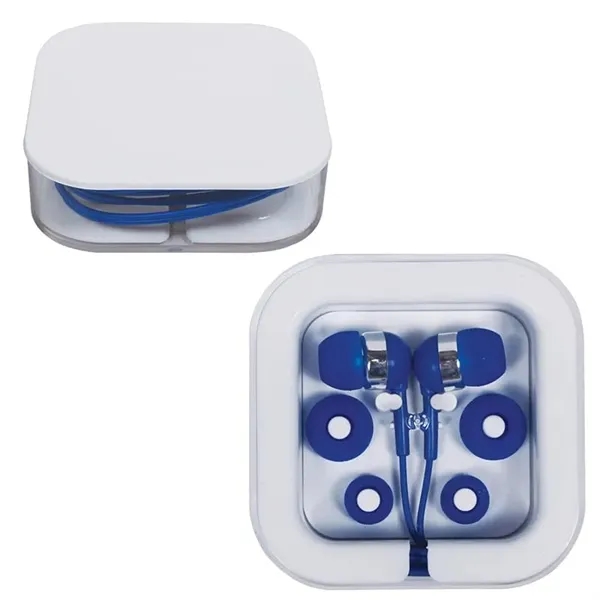 White Earbuds - Square Case - White Earbuds - Square Case - Image 2 of 6