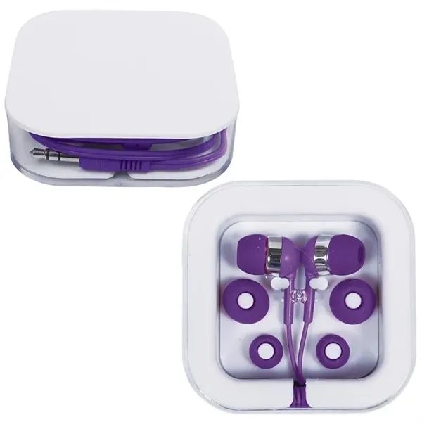 White Earbuds - Square Case - White Earbuds - Square Case - Image 4 of 6