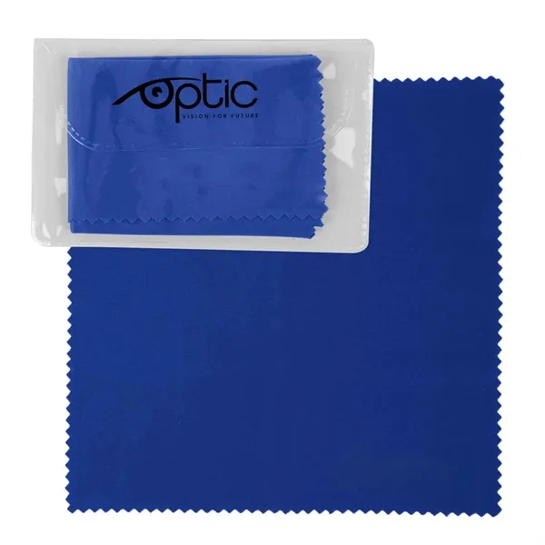 RPET Microfiber Cleaning Cloth In Case - RPET Microfiber Cleaning Cloth In Case - Image 1 of 7