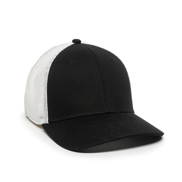 ProFlex Adjustable Premium Twill Mesh Back Cap - ProFlex Adjustable Premium Twill Mesh Back Cap - Image 1 of 20