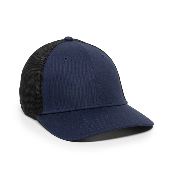 ProFlex Adjustable Premium Twill Mesh Back Cap - ProFlex Adjustable Premium Twill Mesh Back Cap - Image 8 of 20