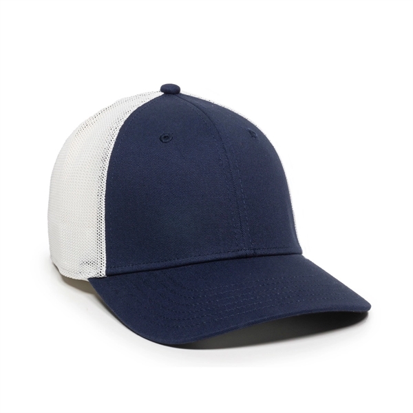 ProFlex Adjustable Premium Twill Mesh Back Cap - ProFlex Adjustable Premium Twill Mesh Back Cap - Image 9 of 20