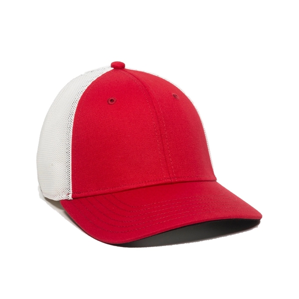 ProFlex Adjustable Premium Twill Mesh Back Cap - ProFlex Adjustable Premium Twill Mesh Back Cap - Image 13 of 20