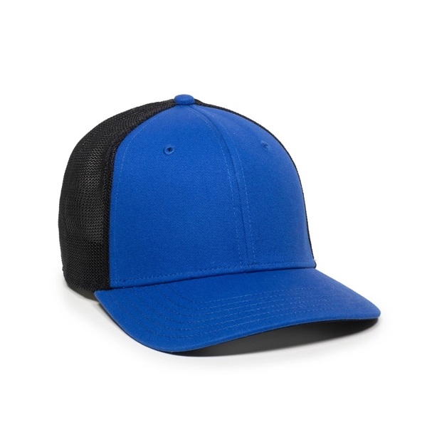 ProFlex Adjustable Premium Twill Mesh Back Cap - ProFlex Adjustable Premium Twill Mesh Back Cap - Image 14 of 20