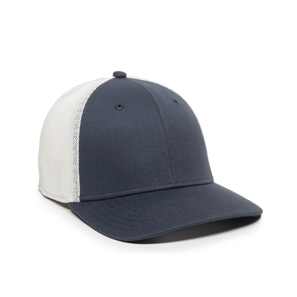 ProFlex Adjustable Premium Twill Mesh Back Cap - ProFlex Adjustable Premium Twill Mesh Back Cap - Image 19 of 20