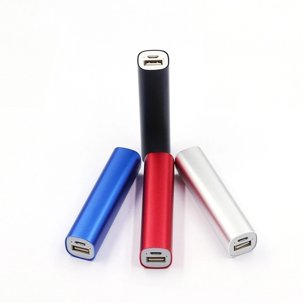 Chamfer Edge Aluminum Power Bank - 2200 mAH -blue - Chamfer Edge Aluminum Power Bank - 2200 mAH -blue - Image 7 of 8