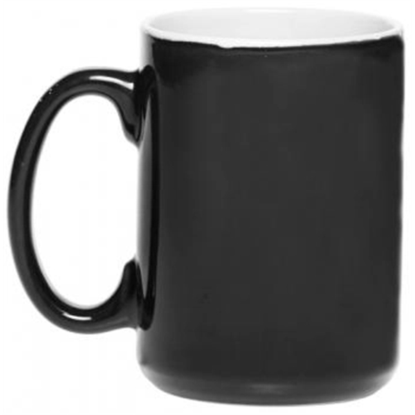 15 oz. El Grande Two Tone Glossy Coffee Mug - 15 oz. El Grande Two Tone Glossy Coffee Mug - Image 2 of 5