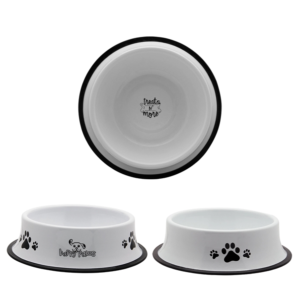 Galvanized Steel Pet Bowl - Galvanized Steel Pet Bowl - Image 2 of 7