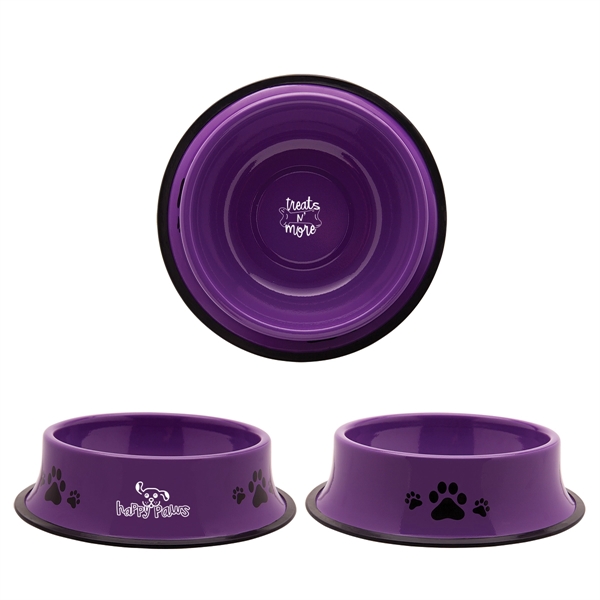 Galvanized Steel Pet Bowl - Galvanized Steel Pet Bowl - Image 4 of 7