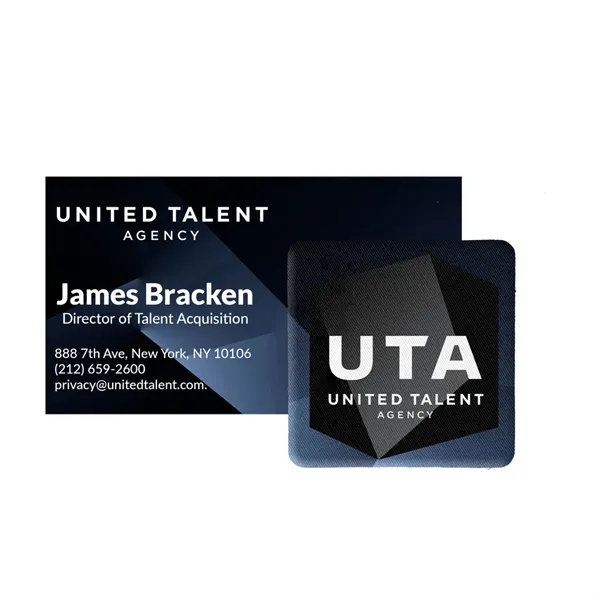 Large ProColor Microfiber Cling  Business Card - Large ProColor Microfiber Cling  Business Card - Image 1 of 25