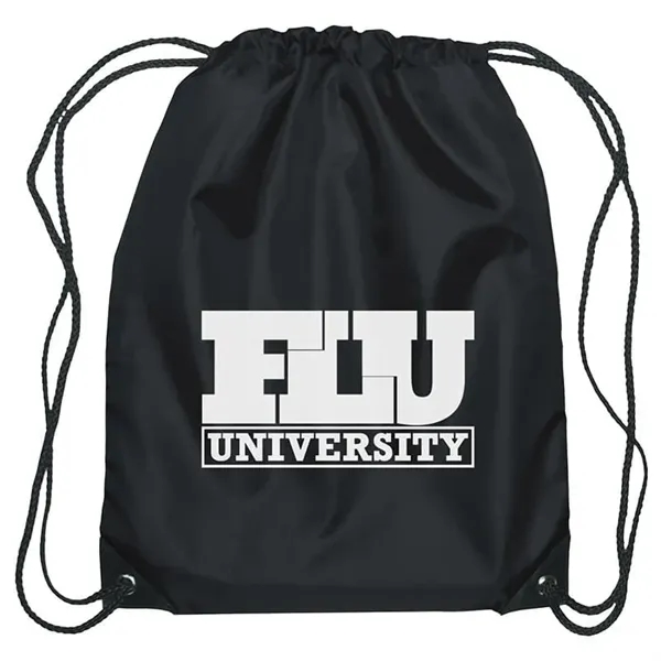 Polyester Drawstring Backpack - Polyester Drawstring Backpack - Image 2 of 32