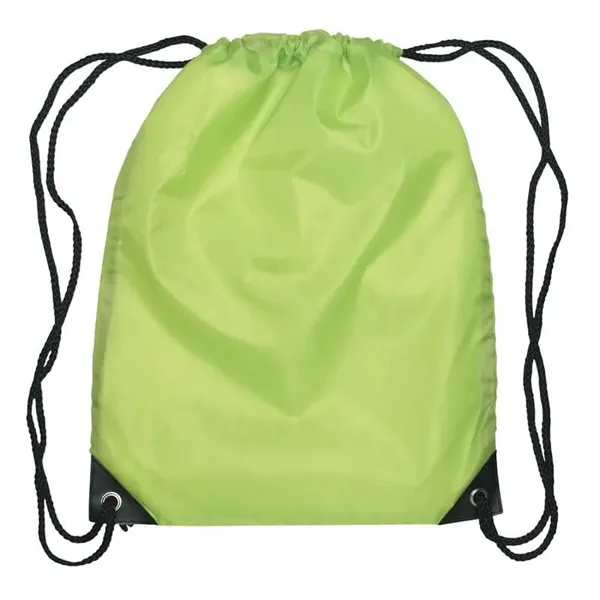 Polyester Drawstring Backpack - Polyester Drawstring Backpack - Image 9 of 32