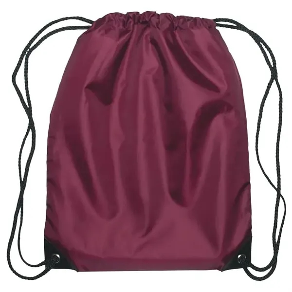 Polyester Drawstring Backpack - Polyester Drawstring Backpack - Image 11 of 32