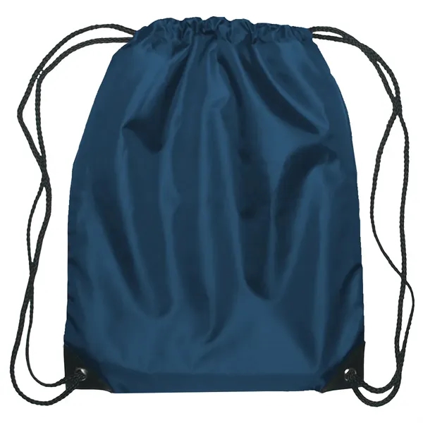 Polyester Drawstring Backpack - Polyester Drawstring Backpack - Image 12 of 32