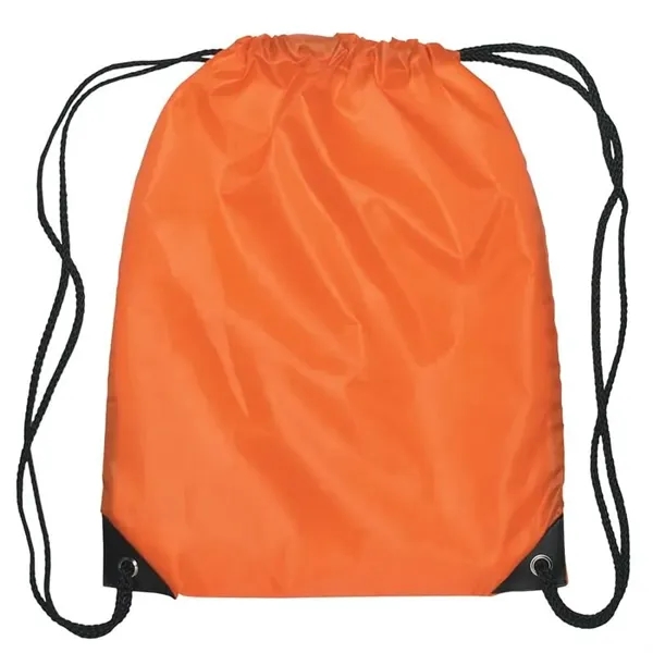 Polyester Drawstring Backpack - Polyester Drawstring Backpack - Image 13 of 32