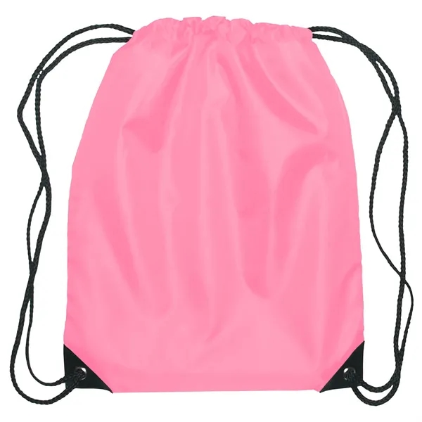 Polyester Drawstring Backpack - Polyester Drawstring Backpack - Image 14 of 32