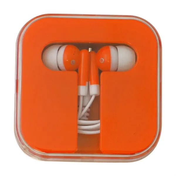 Ear Buds with Colored Square Case - Ear Buds with Colored Square Case - Image 4 of 6