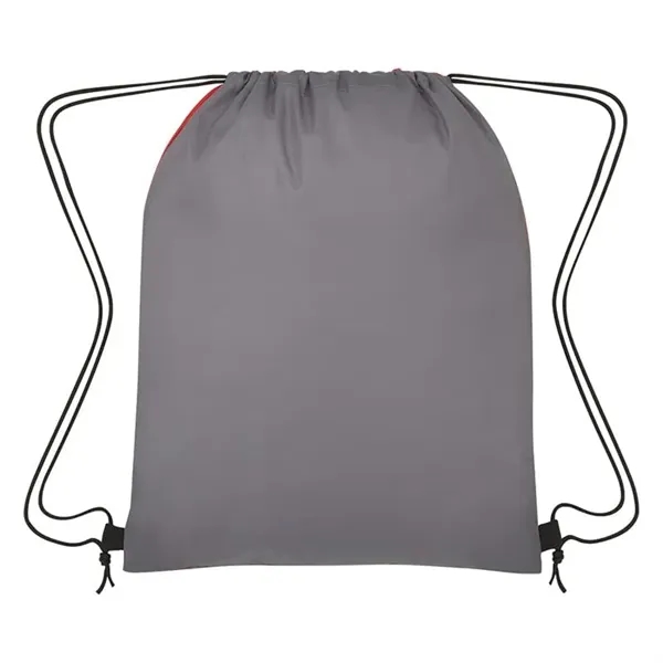 Bitmap Drawstring Backpack - Bitmap Drawstring Backpack - Image 6 of 6
