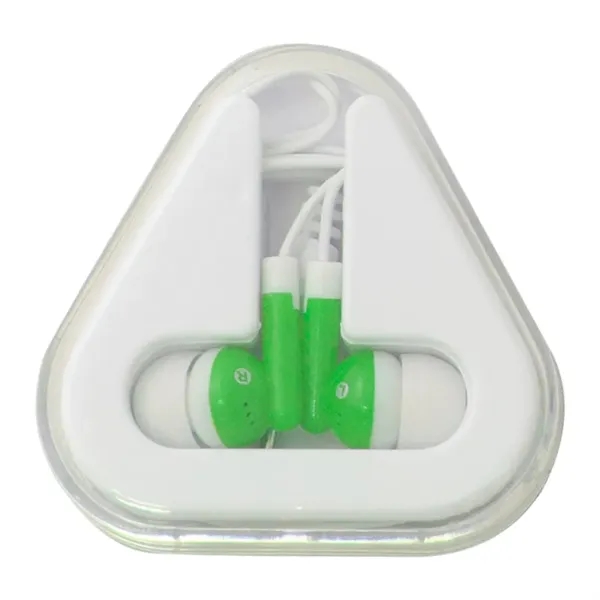 Ear Buds with Triangle Case - Ear Buds with Triangle Case - Image 3 of 8