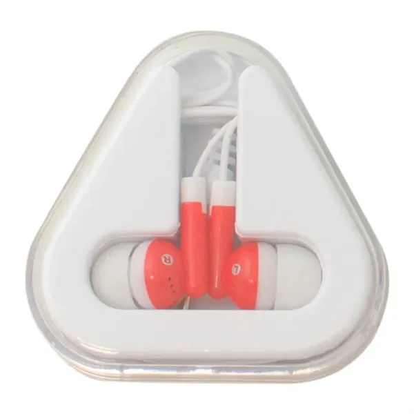 Ear Buds with Triangle Case - Ear Buds with Triangle Case - Image 6 of 8