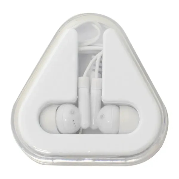 Ear Buds with Triangle Case - Ear Buds with Triangle Case - Image 7 of 8