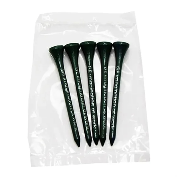 Golf Tee Poly Packet with 5 Tees - Golf Tee Poly Packet with 5 Tees - Image 0 of 0