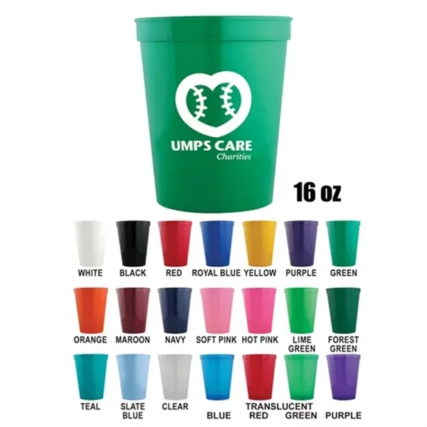 16 Oz  Stadium Cups - 16 Oz  Stadium Cups - Image 0 of 20