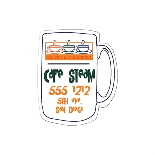 Coffee Mug Shape Vinyl Magnet - 20 mil - Coffee Mug Shape Vinyl Magnet - 20 mil - Image 0 of 0