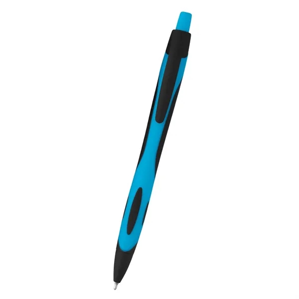 Two-tone Rubberized Pen - Two-tone Rubberized Pen - Image 4 of 20