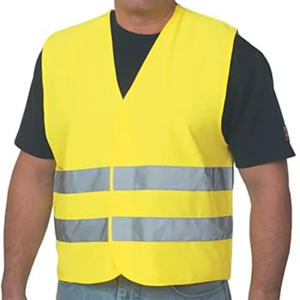 Reflective Safety Vest with Pouch - Reflective Safety Vest with Pouch - Image 3 of 4
