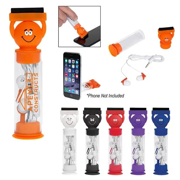 Screen-Cleaning Earphones Set - Screen-Cleaning Earphones Set - Image 0 of 10