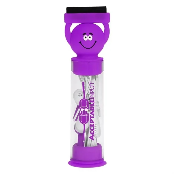 Screen-Cleaning Earphones Set - Screen-Cleaning Earphones Set - Image 1 of 10