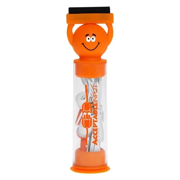 Screen-Cleaning Earphones Set - Screen-Cleaning Earphones Set - Image 3 of 10