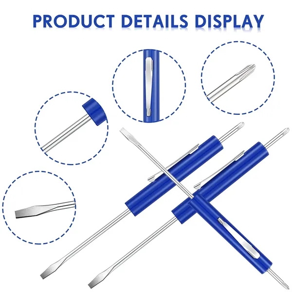 2-in-1 Double-Headed Pocket Pen Screwdriver - 2-in-1 Double-Headed Pocket Pen Screwdriver - Image 2 of 4