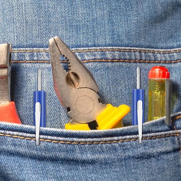 2-in-1 Double-Headed Pocket Pen Screwdriver - 2-in-1 Double-Headed Pocket Pen Screwdriver - Image 3 of 4