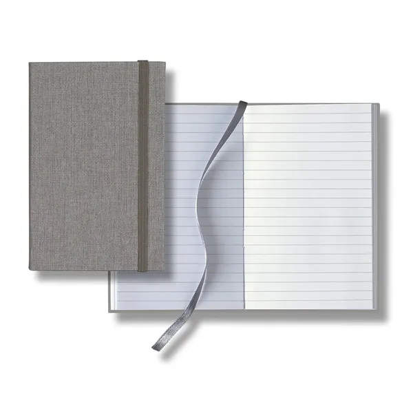Linen Banded Pico Lined White Page Journal - Linen Banded Pico Lined White Page Journal - Image 7 of 7