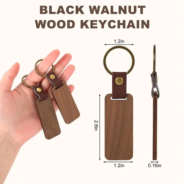 Black Walnut Keychain - Black Walnut Keychain - Image 1 of 4