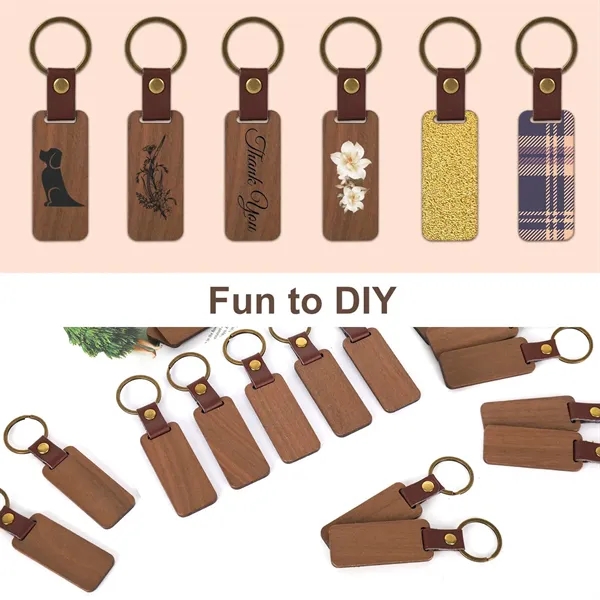 Black Walnut Keychain - Black Walnut Keychain - Image 2 of 4
