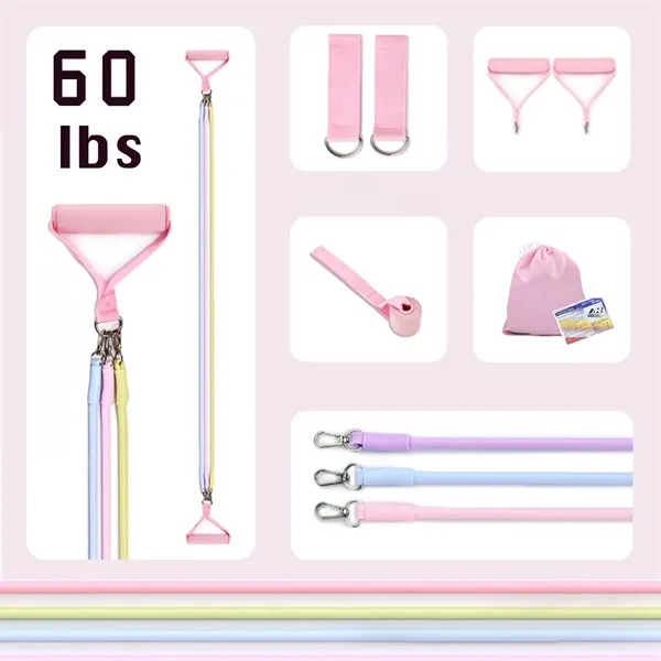 Multifunctional Resistance Rope Fitness Set for Home Use - Multifunctional Resistance Rope Fitness Set for Home Use - Image 0 of 4