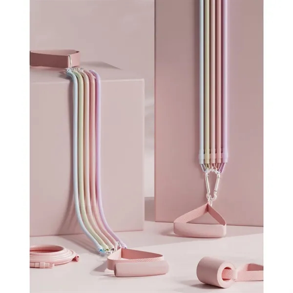 Multifunctional Resistance Rope Fitness Set for Home Use - Multifunctional Resistance Rope Fitness Set for Home Use - Image 2 of 4