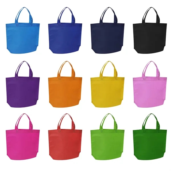 13"x10"x4" Non Woven Shopping Tote Bag - 13"x10"x4" Non Woven Shopping Tote Bag - Image 1 of 4