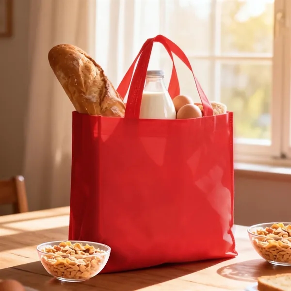 13"x10"x4" Non Woven Shopping Tote Bag - 13"x10"x4" Non Woven Shopping Tote Bag - Image 4 of 4