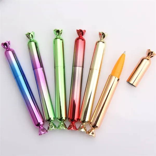 Colored candy shaped ballpoint pen - Colored candy shaped ballpoint pen - Image 0 of 8