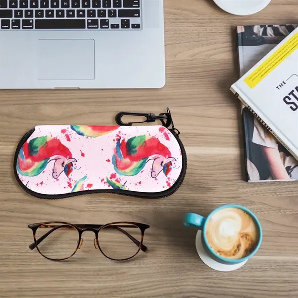 Custom Neoprene Glasses Storage Package Bag Sunglasses Case - Custom Neoprene Glasses Storage Package Bag Sunglasses Case - Image 4 of 4